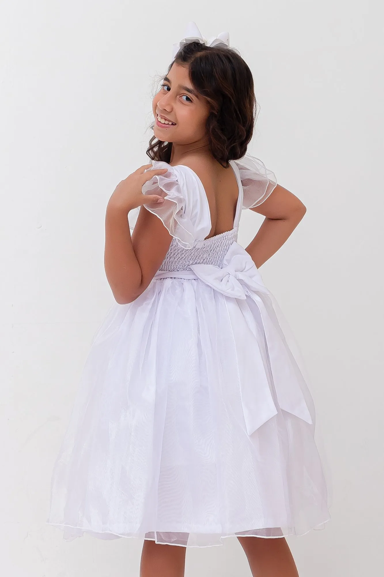 Vestido Bufante Branco - Imagem 3