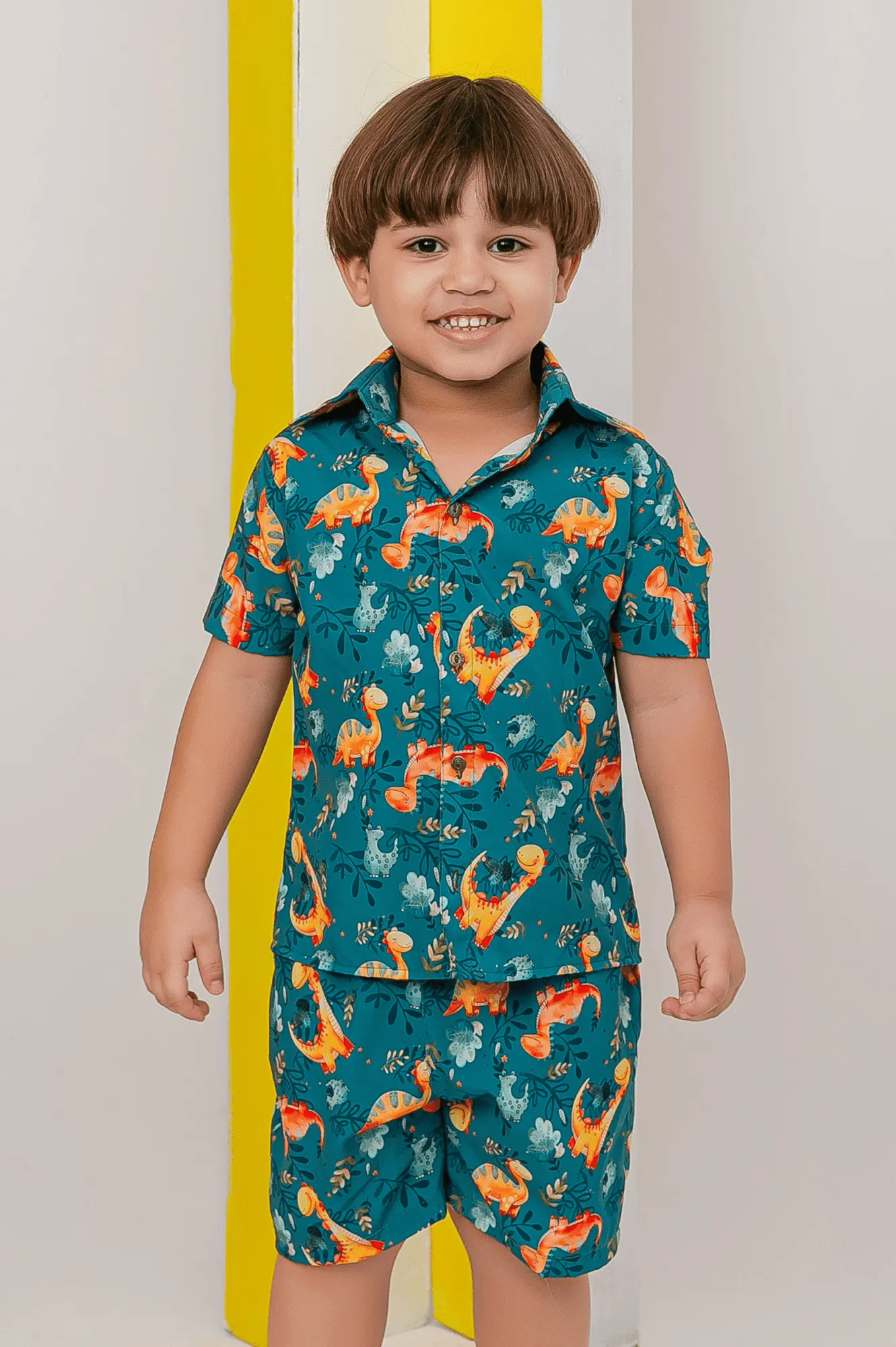 Conj Mauricinho Dino Mundo