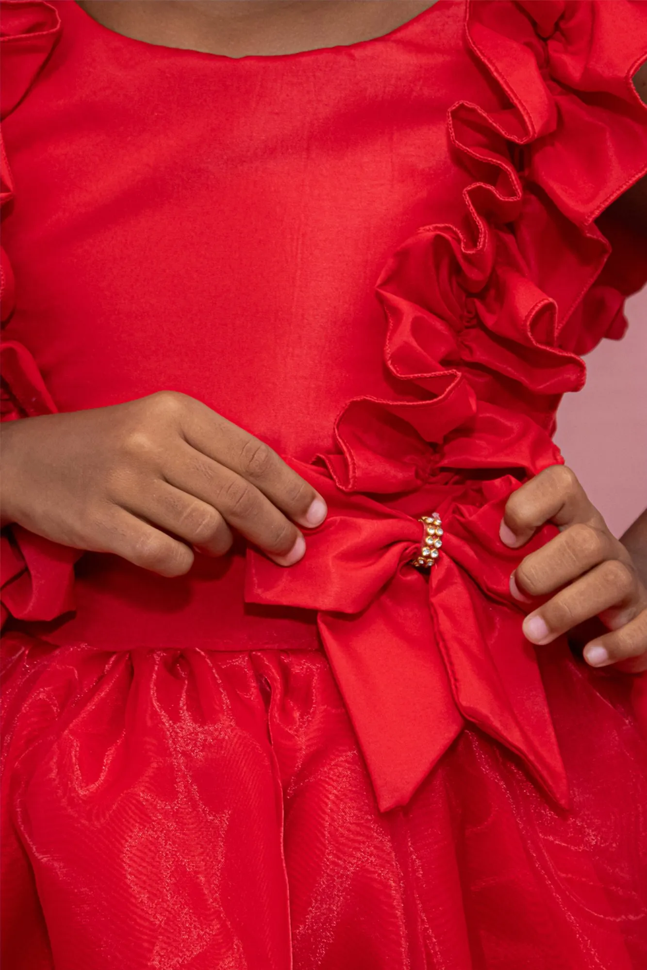 Vestido Fluflu Vermelho - Imagem 2