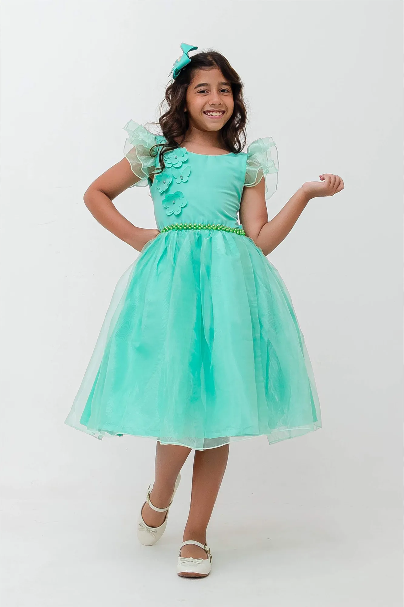 Vestido Bufante Verde