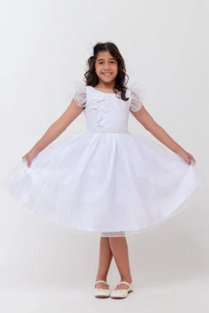 Vestido Bufante Branco