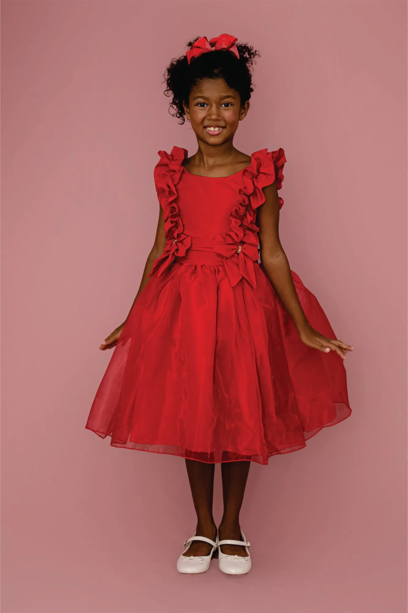 Vestido Fluflu Vermelho