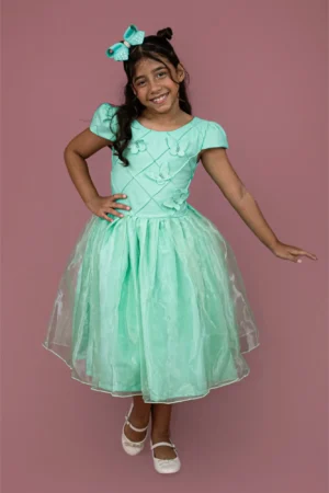 Vestido Borboleta Verde