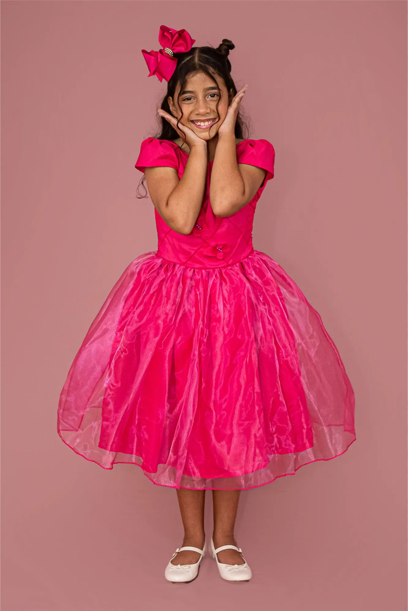Vestido Borboleta Pink