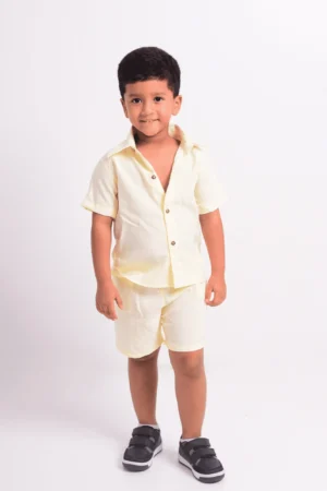 Conjunto Mauricinho Amarelo