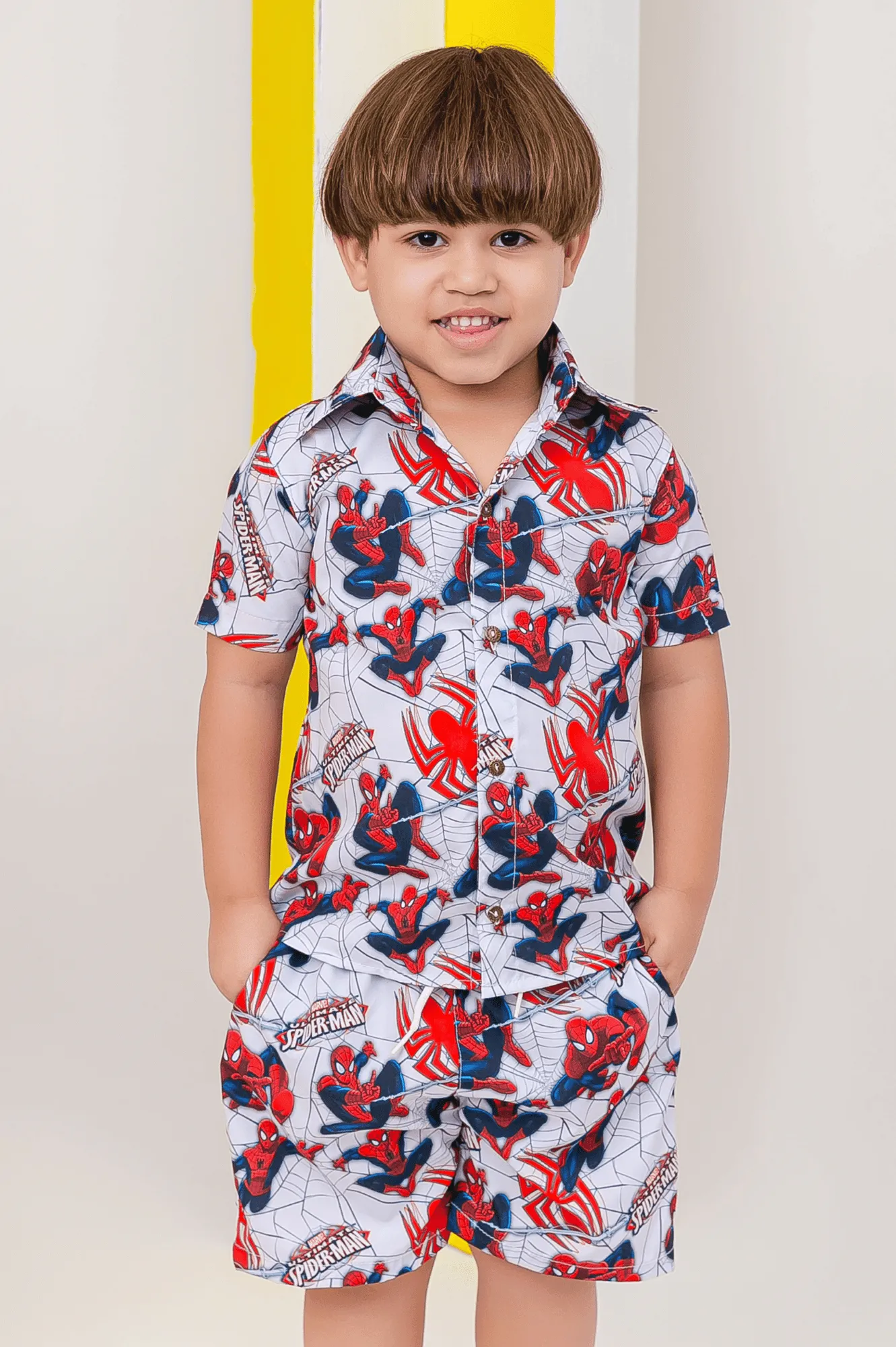 Conj Mauricinho Homem Aranha