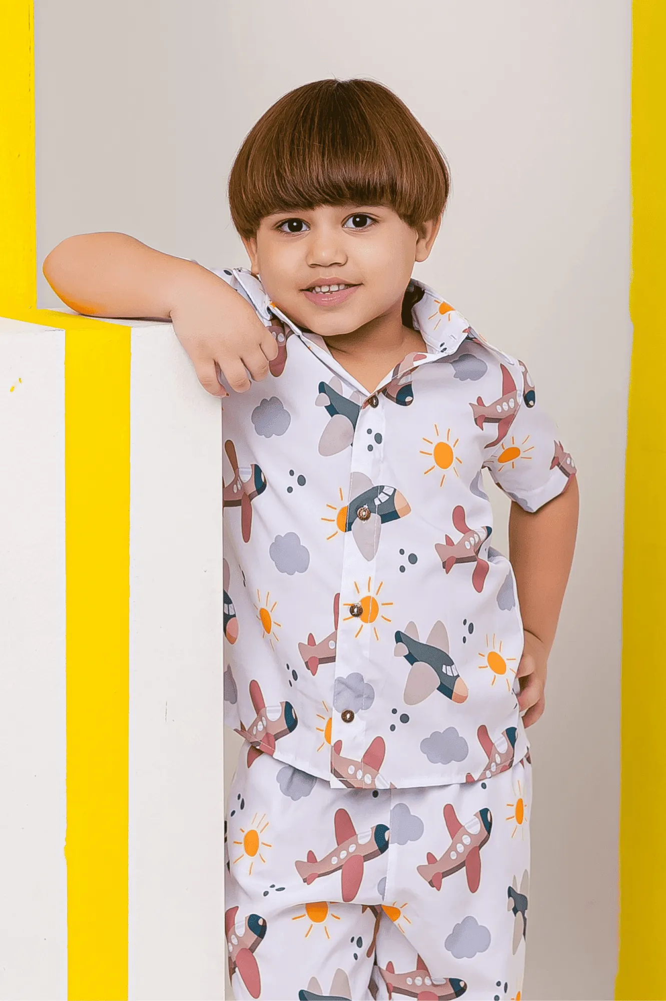 Conj Mauricinho Avião