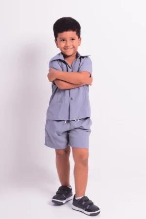 Conjunto Mauricinho Cinza