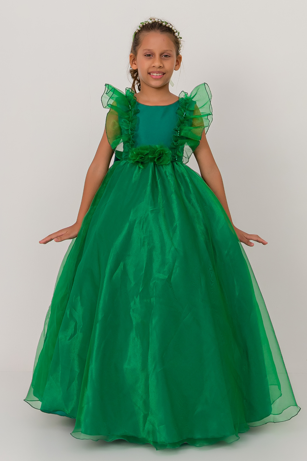 Vestido Longo FluFlu Verde