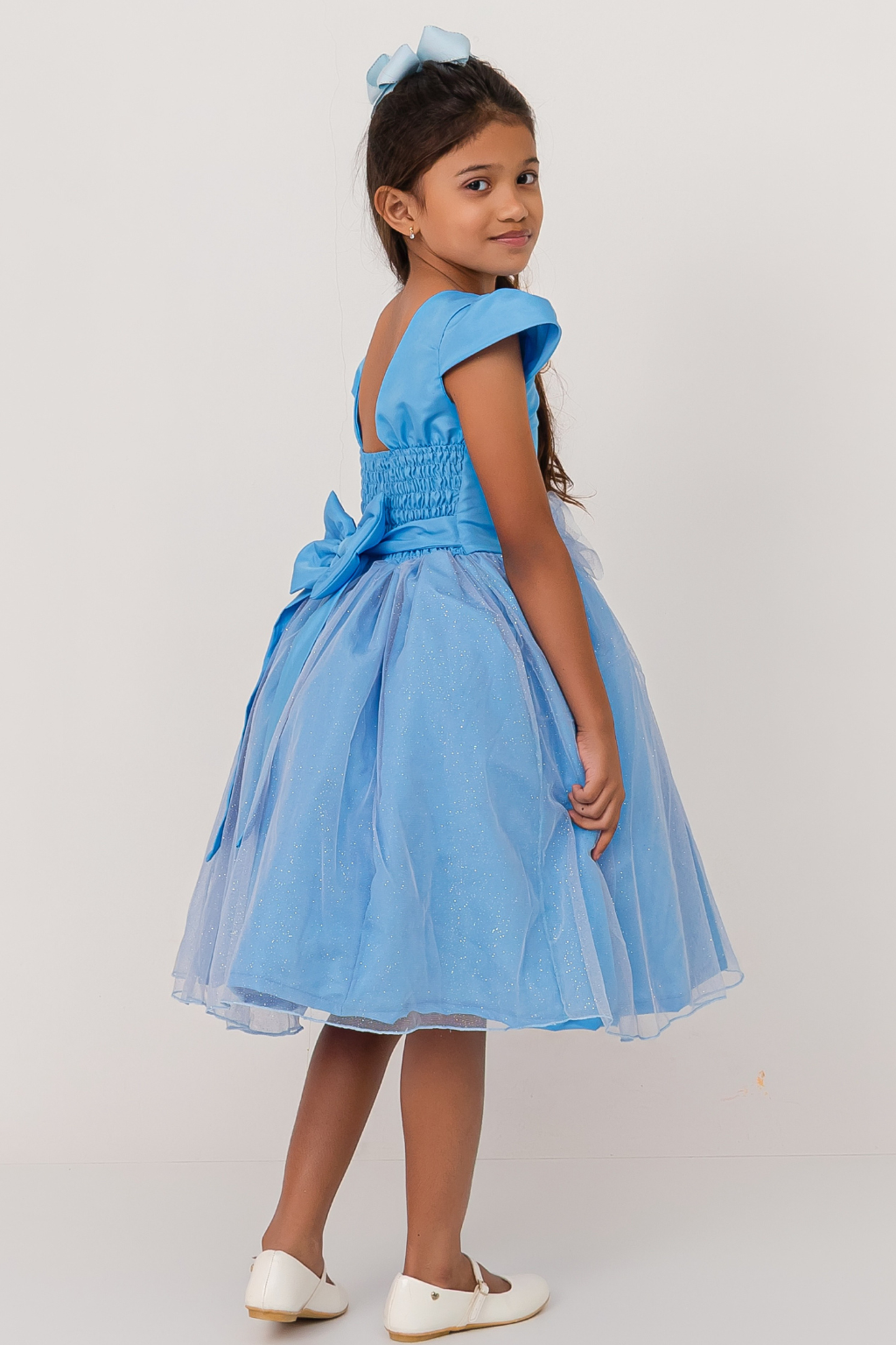 Vestido Cintilante Azul - Imagem 3