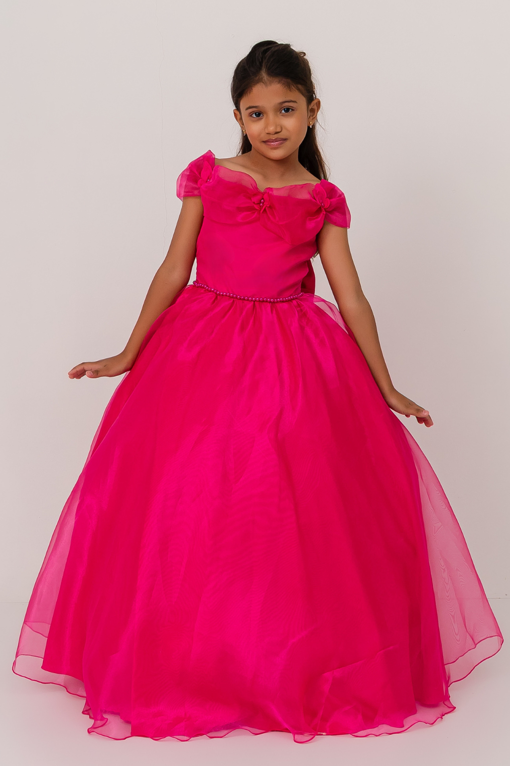 Vestido Longo Glamour Pink