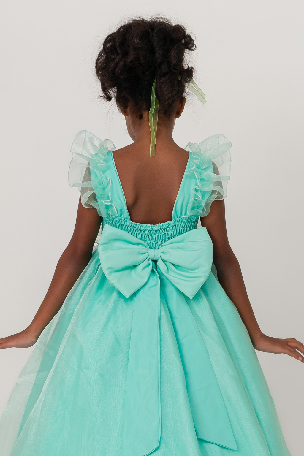 Vestido Longo FluFlu Verde Claro - Imagem 2