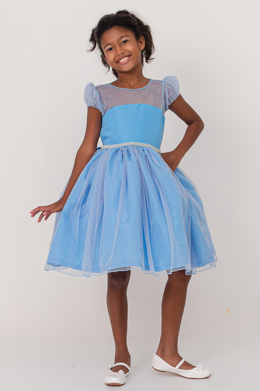 Vestido Cristal Azul