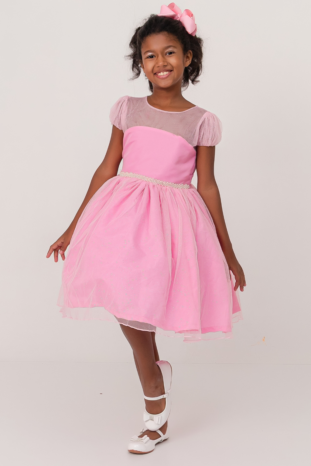 Vestido Cristal Rosa