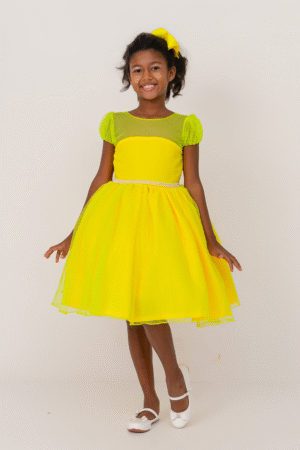 Vestido Cristal Amarelo