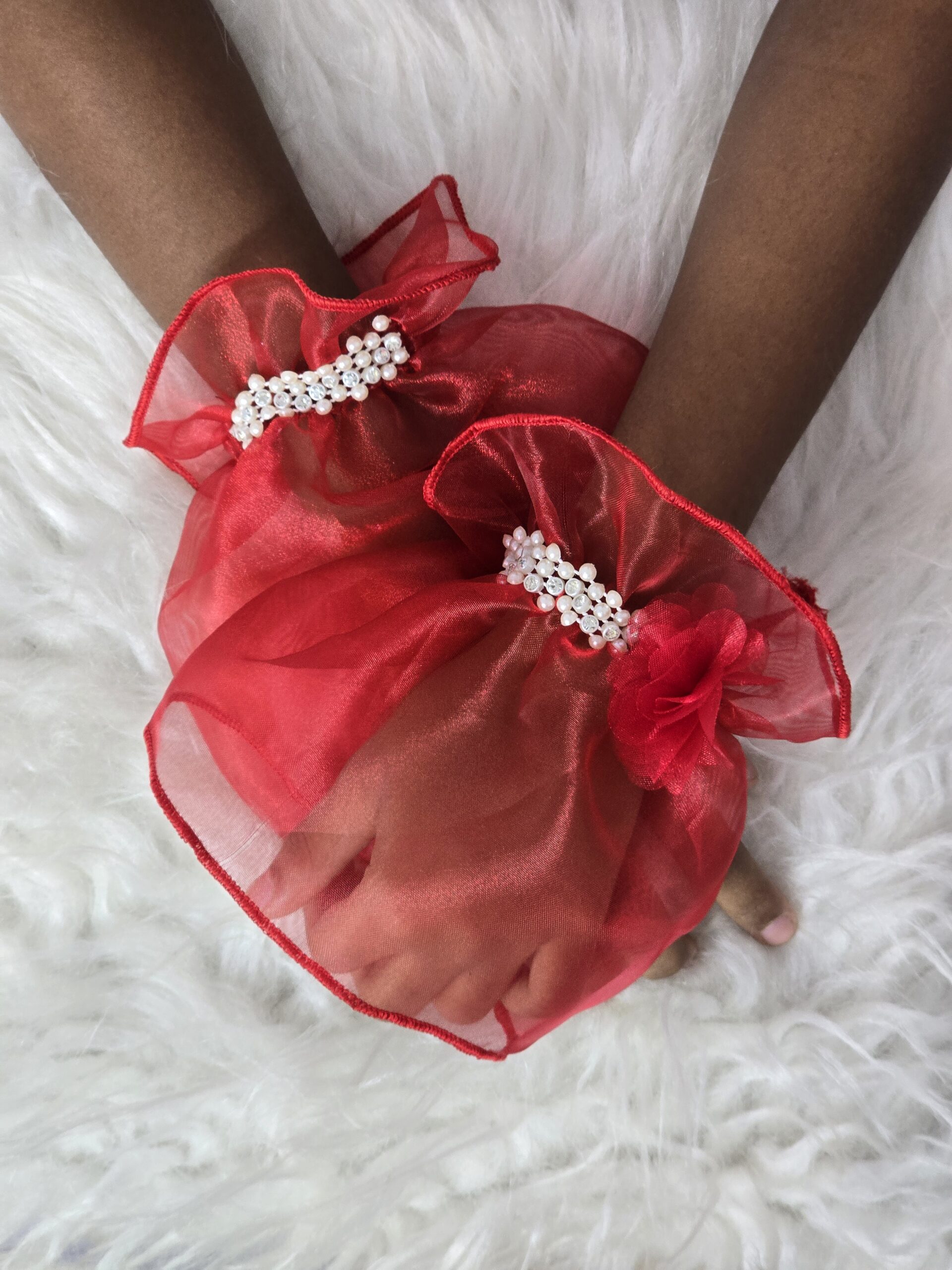 Luva Destacável Vermelha