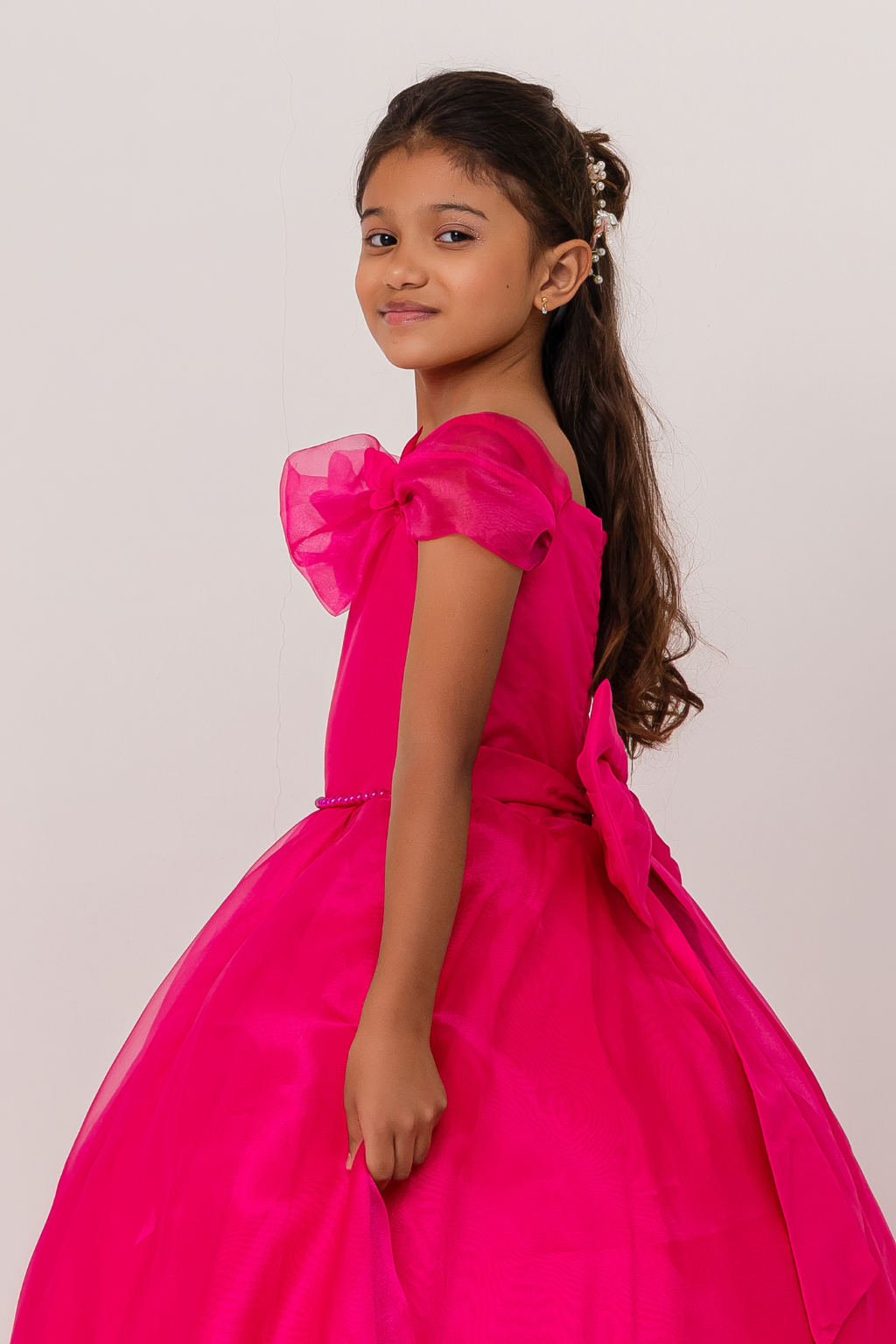 Vestido Longo Glamour Pink - Imagem 2