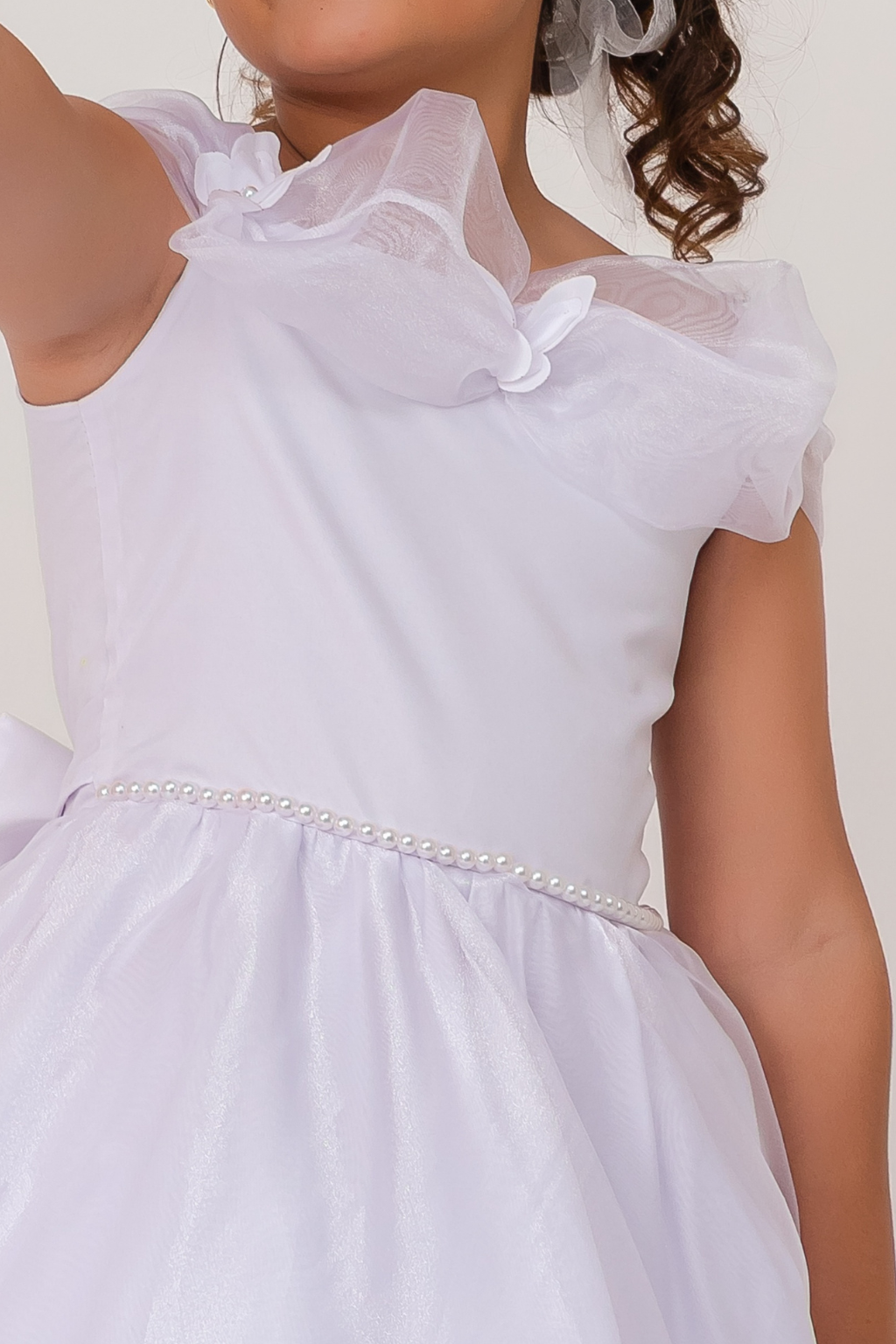 Vestido Longo Glamour Branco - Imagem 2