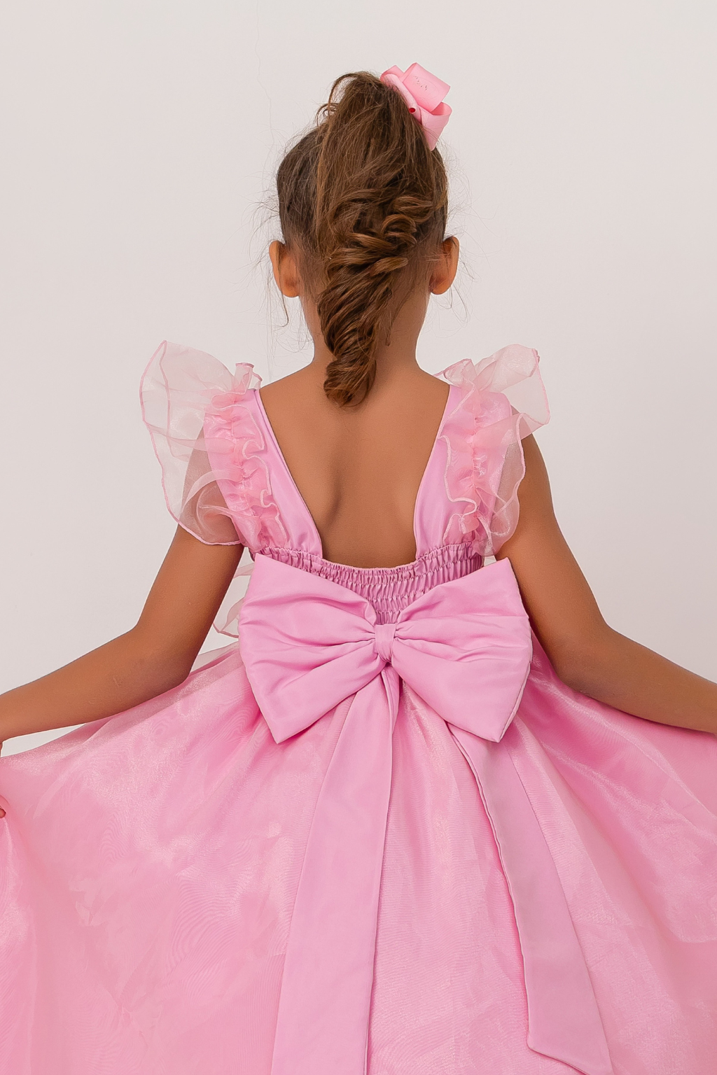 Vestido Longo FluFlu Rosa - Imagem 3