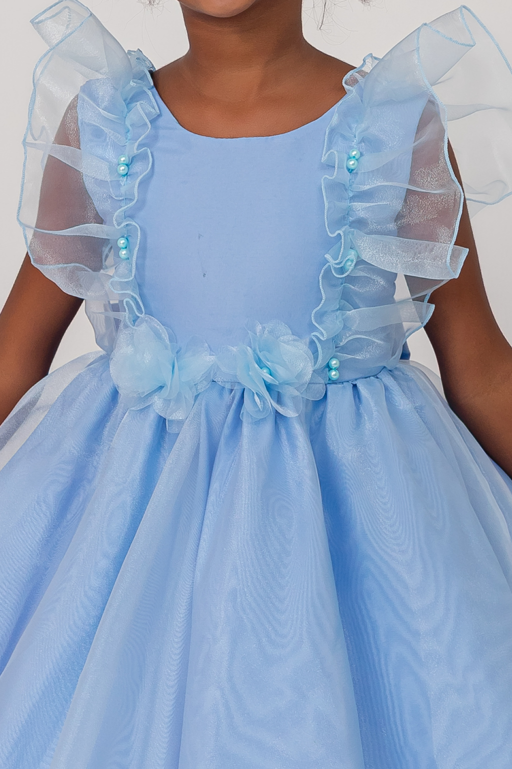 Vestido Longo FluFlu Azul - Imagem 3