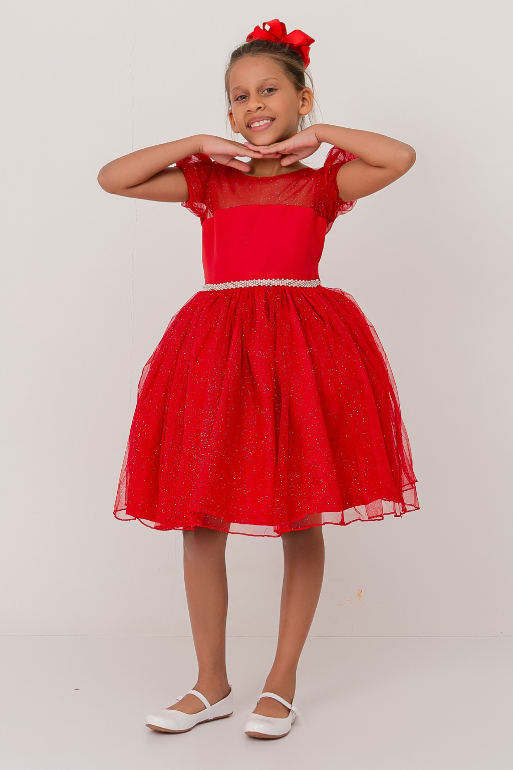 Vestido Cristal Vermelho