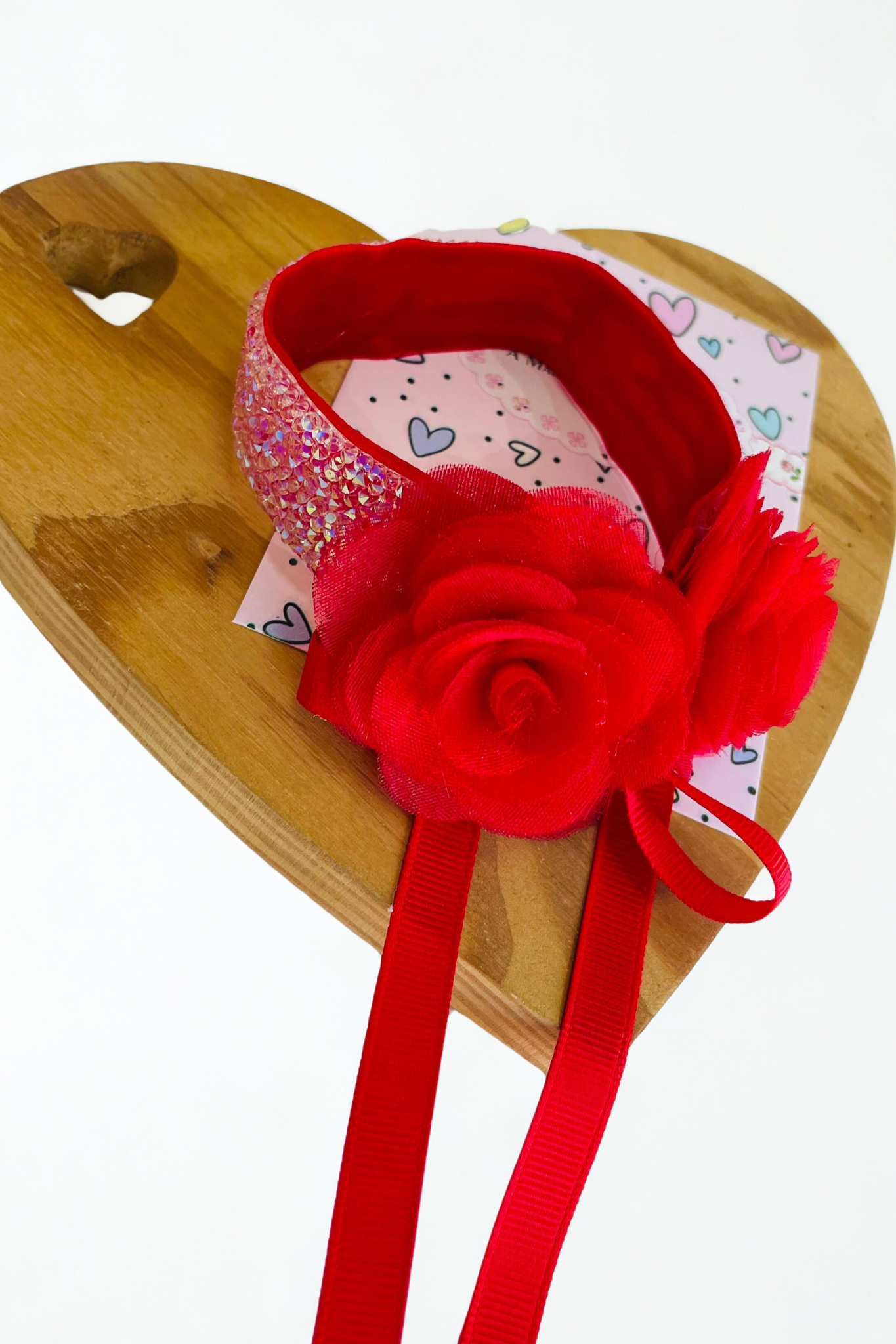 Laço Coque Vermelho