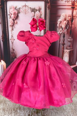 Vestido Jardim Pink