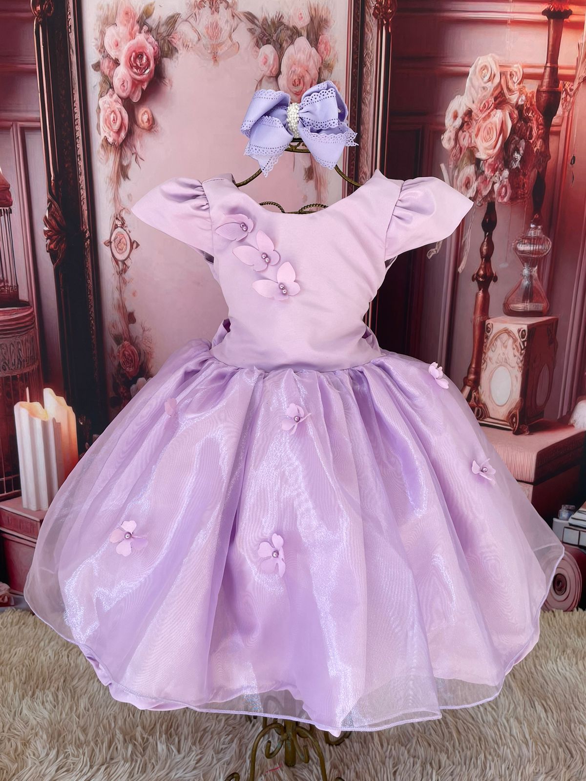 Vestido Jardim Lilas