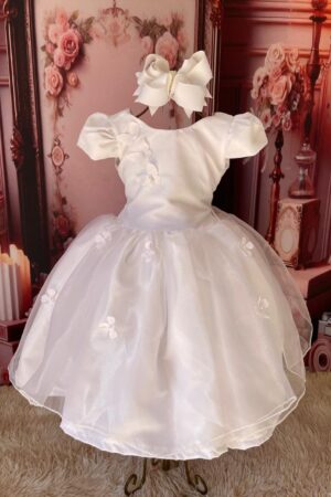 Vestido Jardim Branco