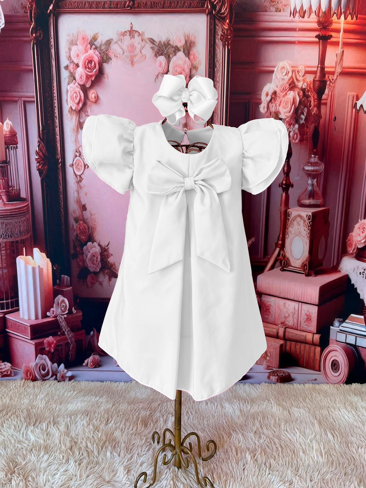 Bata Laço Bela Branco