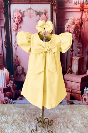 Bata Laço Bela Amarelo