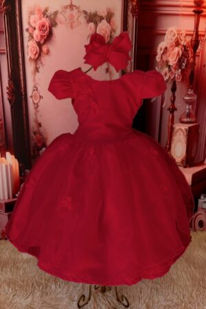 Vestido Jardim Marsala