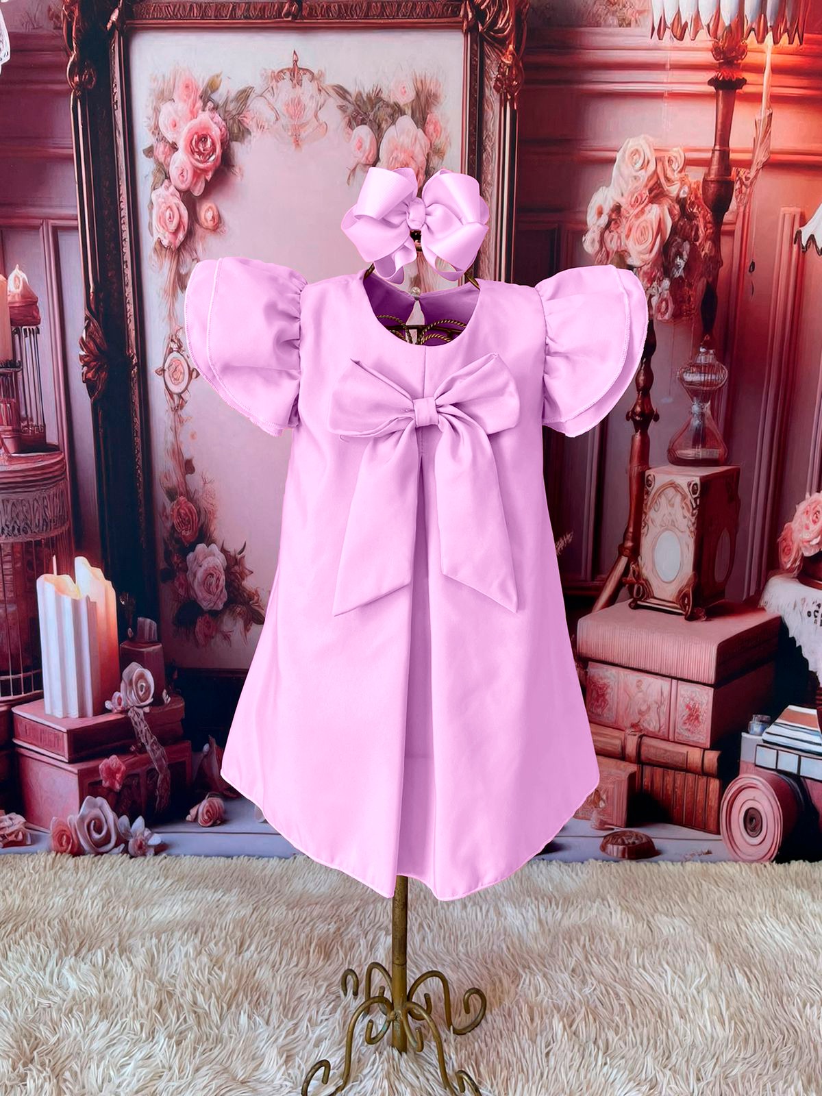 Bata Laço Bela Lilas