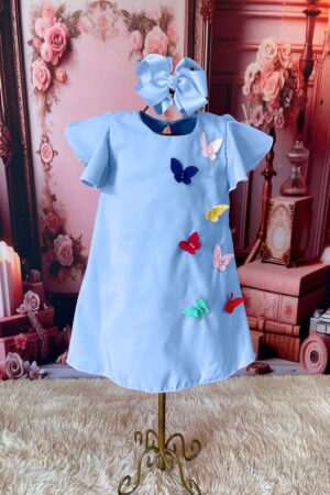 Bata Borboleta Azul