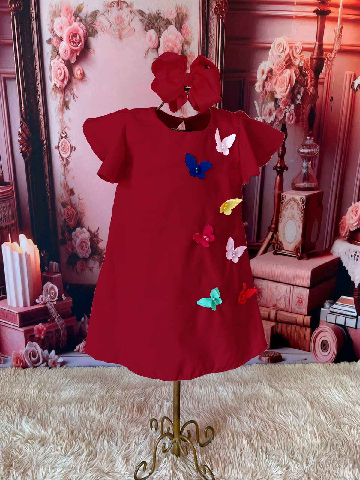 Bata Borboleta Marsala