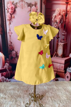 Bata Borboleta Amarelo