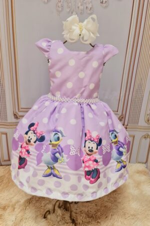 Vestido Minnie e Margarida