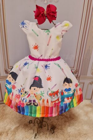 Vestido Pintando o 7