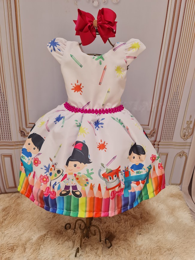 Vestido Pintando o 7