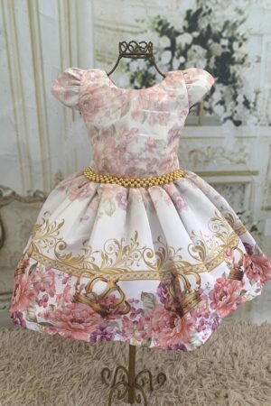 Vestido Floral Realeza