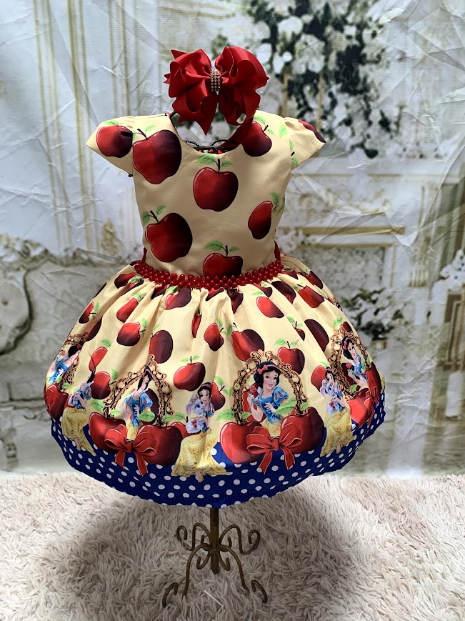 Vestido Branca de Neve