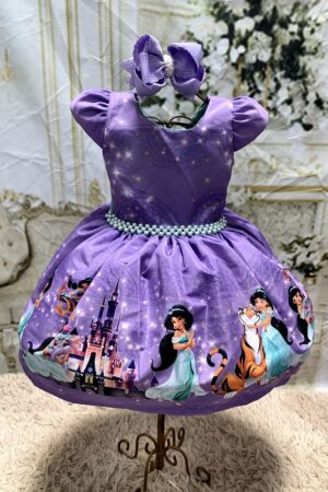 Vestido Jasmine Lilas