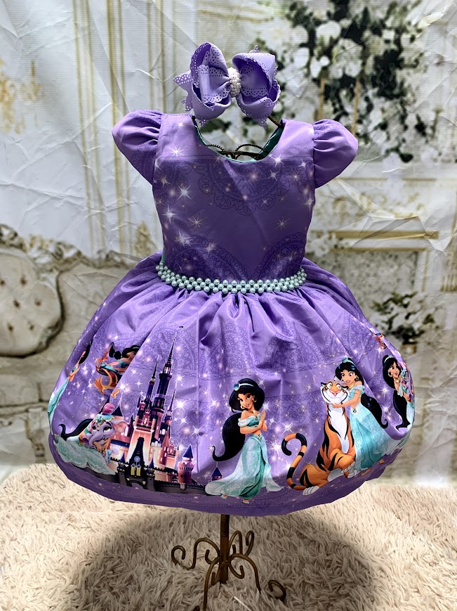 Vestido Jasmine Lilas