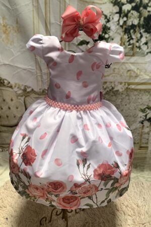 Vestido Petalas Soltas Rosa