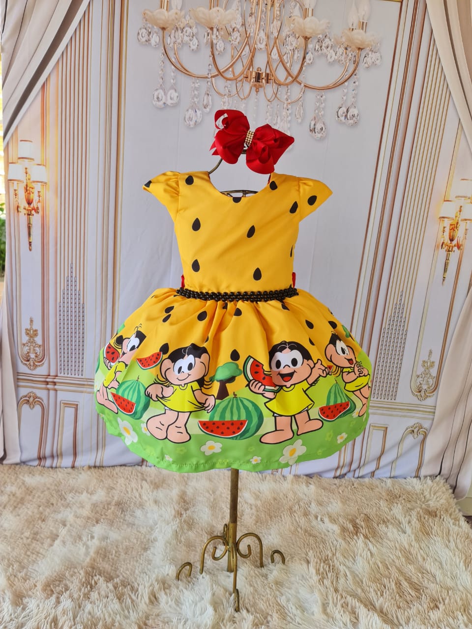 Vestido Magali sementes