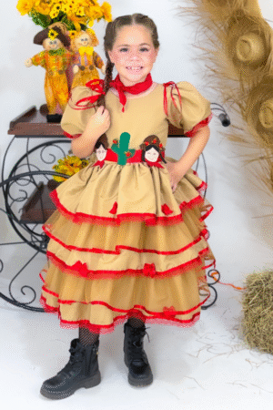 Vestido Maria Bonita Babados