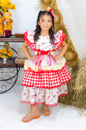 Vestido Pula Pipoquinha - Doces Divertidos