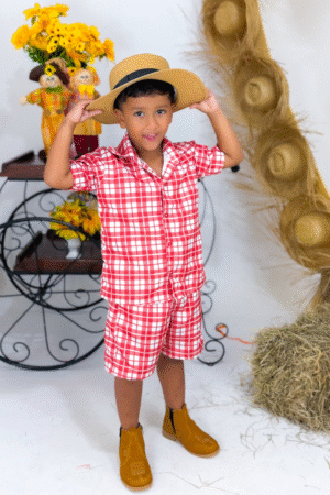 Conjunto Caipirinho - Vermelho