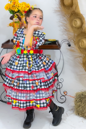 Vestido Flor de Milho - Amor Junino