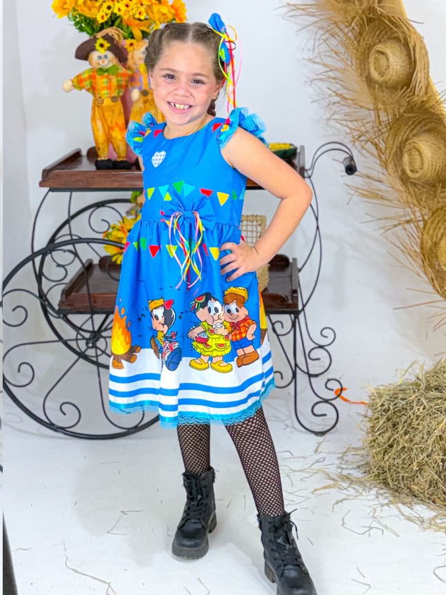 Matutinha Turma da Monica Azul